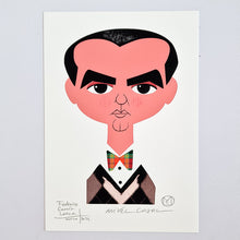 Cargar imagen en el visor de la galería, Ilustración "Federico García Lorca" de Mikel Casal