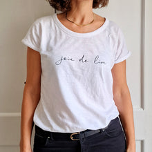 Cargar imagen en el visor de la galería, Camiseta "Joie de Lire"