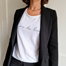 Cargar imagen en el visor de la galería, Camiseta "Joie de Lire"
