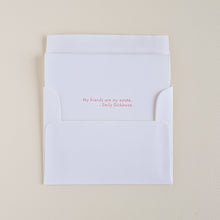 Cargar imagen en el visor de la galería, Tarjeta "My friends are my estate" - Emily Dickinson