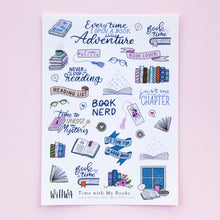 Cargar imagen en el visor de la galería, Stickers Time with my books