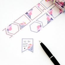 Cargar imagen en el visor de la galería, Washi tape Floral Labels
