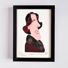 Cargar imagen en el visor de la galería, Ilustración &quot;Oscar Wilde&quot; de Mikel Casal
