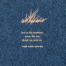 Cargar imagen en el visor de la galería, Libreta &quot;Live in the sunshine&quot;: Ralph Waldo Emerson
